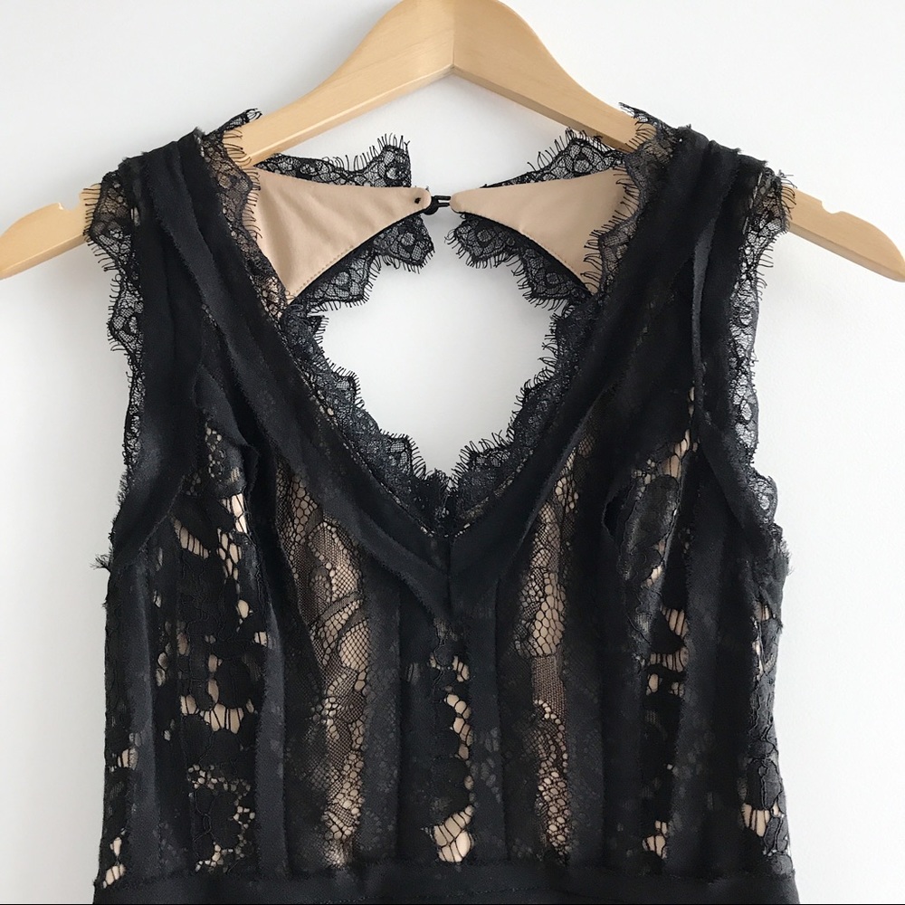 Heartloom Black & Nude Lacy Flare Special Occasion - Picture 2 of 8